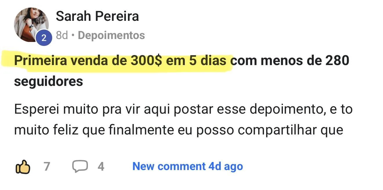 Depoimento de aluno do Abundantes Digitais 7