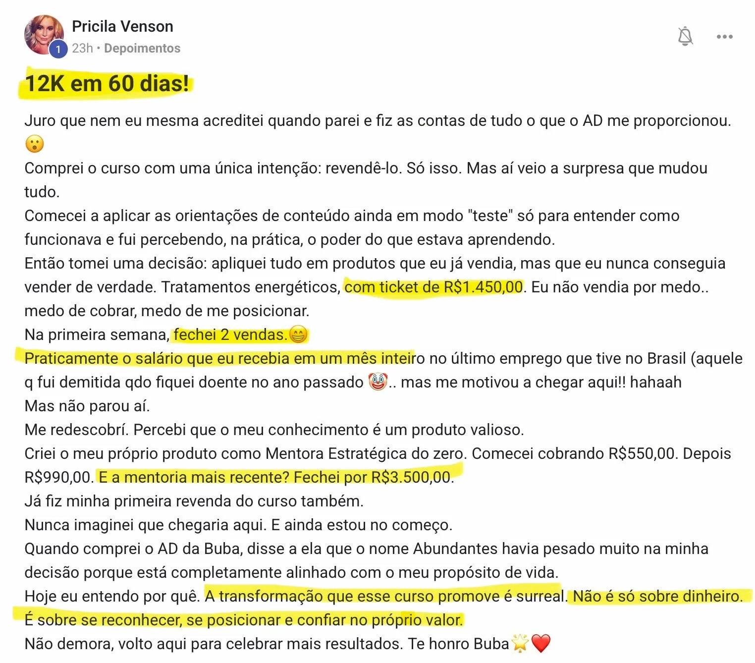 Depoimento de aluno do Abundantes Digitais 9
